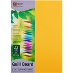Quill A4 XL Multiboard 210gsm Sunshine Pk50