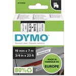 Dymo D1 Label Tape 19mmx7m Black on White 