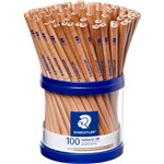 STAEDTLER 130 NATURAL PENCIL  2B  Cup of 100 