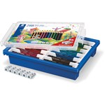 NORIS CLUB COLOURED PENCILS Assorted Class Pack PK288 12 colours  Bonus Pack with Plastic Storage Tray