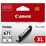 Canon 671xl Grey Ink Cartridge Cli671xlgy