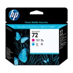 HP PRINT HEAD C9383A  72  Cyan   Magenta