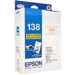 Compatible Epson Ink Cartridge 138 Value Colour Pack C13T138695