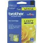 Brother Ink Cartridge Lc67y Yellow  