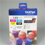 Brother Ink Cartridge Lc133pvp Photo Value Pack  
