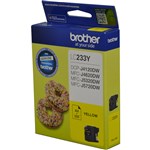 Brother Ink Cartridge Lc233y Yellow  