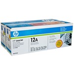 Hp 12a Black Toner Twin Pack Q2612AD