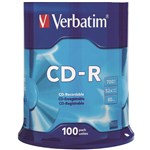 Verbatim Recordable CDR  Box 4  400  