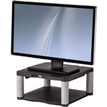 Fellowes Monitor Riser Premium  5 Height Adjustments Up To 21 Inch Monitor  Graphite 