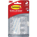COMMAND CLEAR SMALL CORD CLIPS 17302CLR 8 Hooks 
