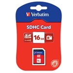 Verbatim SDHC Memory Card 16GB Class 10
