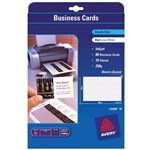 AVERY C3201525 BUSINESS CARDS IJet Dbl Sided 8Sht Matt Wht Pack of 200