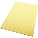 QUILL A4 70LF COLOUR BOND PADS Yellow EACH