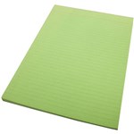 Quill A4 Colour Writing Pad Green 70 Leaf Each