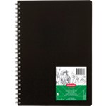 Derwent Visual Art Diary A4 Portrait  120 page  110gsm Black