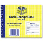 Spirax 504 Cash Receipt Book Duplicate Carbonless