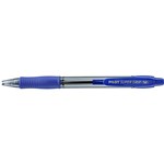Pilot BPGP10R Supergrip Pen Retractable Medium Blue Box 12