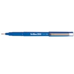 Artline 200 Fineliner Pen 04mm Blue Each
