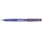 Artline 200 Fineliner Pen 04mm Purple Bx12