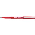 Artline 220 Super Fine Pen 02mm Red Each  Also comes in a box 12