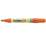 Artline 70 Permanent Marker Bullet Point 15mm Orange Bx12