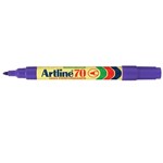 Artline 70 Permanent Marker Bullet Point 15mm Purple Bx12