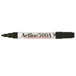 Artline 500a Whiteboard Marker Bullet Point 2mm Black Each
