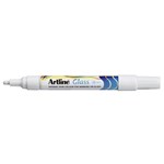 ARTLINE GLASS MARKER 2mm White White