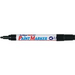 Artline 400xf Paint Marker Bullet Tip 23mm  Black Each