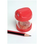 Marbig 1 Hole Plastic Barrel Pencil Sharpener 