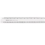 STAEDTLER ACADEMY SCALE RULER Front111100 Back1201500 