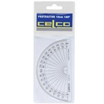 Celco 10cm 180 Degree Protractor  Each