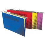 Crystalfile Colours Suspension Files Foolscap Complete Rainbow Pk25