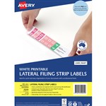 AVERY L7174 LATERAL FILING LABEL  A4  4 Per Sheet  Box of 400