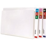 AVERY SHELF LATERAL FILES FC  Tubeclip Extra Hvy White Box of 100