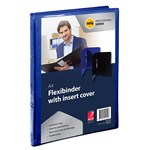 ESSELTE FLEXIBINDER A4 2 Ring 20mm Clr Cover Blue 