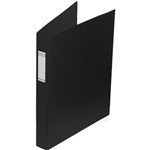 Bantex PVC Binder 3D Ring 38mm Portrait Black 