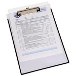 Marbig Clearview Clipboard A4 With Insert Cover Clear Each