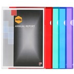 Marbig Ultra Letter File A4 Assorted Colours Pk10