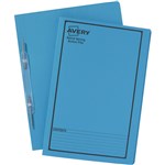 Avery Spiral Spring Files Blue Printed Black Box Of 25