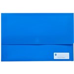 Marbig Polypick Document Wallet Foolscap Blue 