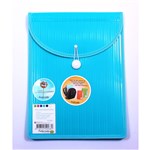 Foldermate Barkode Top Load A4 Attache File Aqua Each