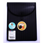 Foldermate Barkode Top Load A4 Attache File Black Each