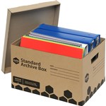 Marbig Enviro Archive Box  420mm L x 315mm W x 260mm H  Brown Sold As Each Or Box Of 20