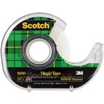 SCOTCH 810 MAGIC TAPE 19mm x 33M  With Dispenser 