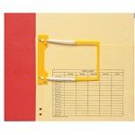 Avery Tubeclip File U Piece Yellow Pk25