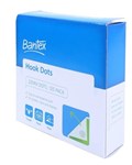 Bantex Velcro Dots Hook Only White 22mm Bx125
