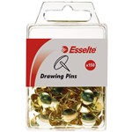 Esselte Brass Drawing Pins Pk150