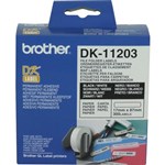 BROTHER DK11203 FILE FOLDER Label 17X87mm White Box of 300