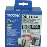 BROTHER DK11208 LARGE ADDRESS Label 38X90mm White Box of 400